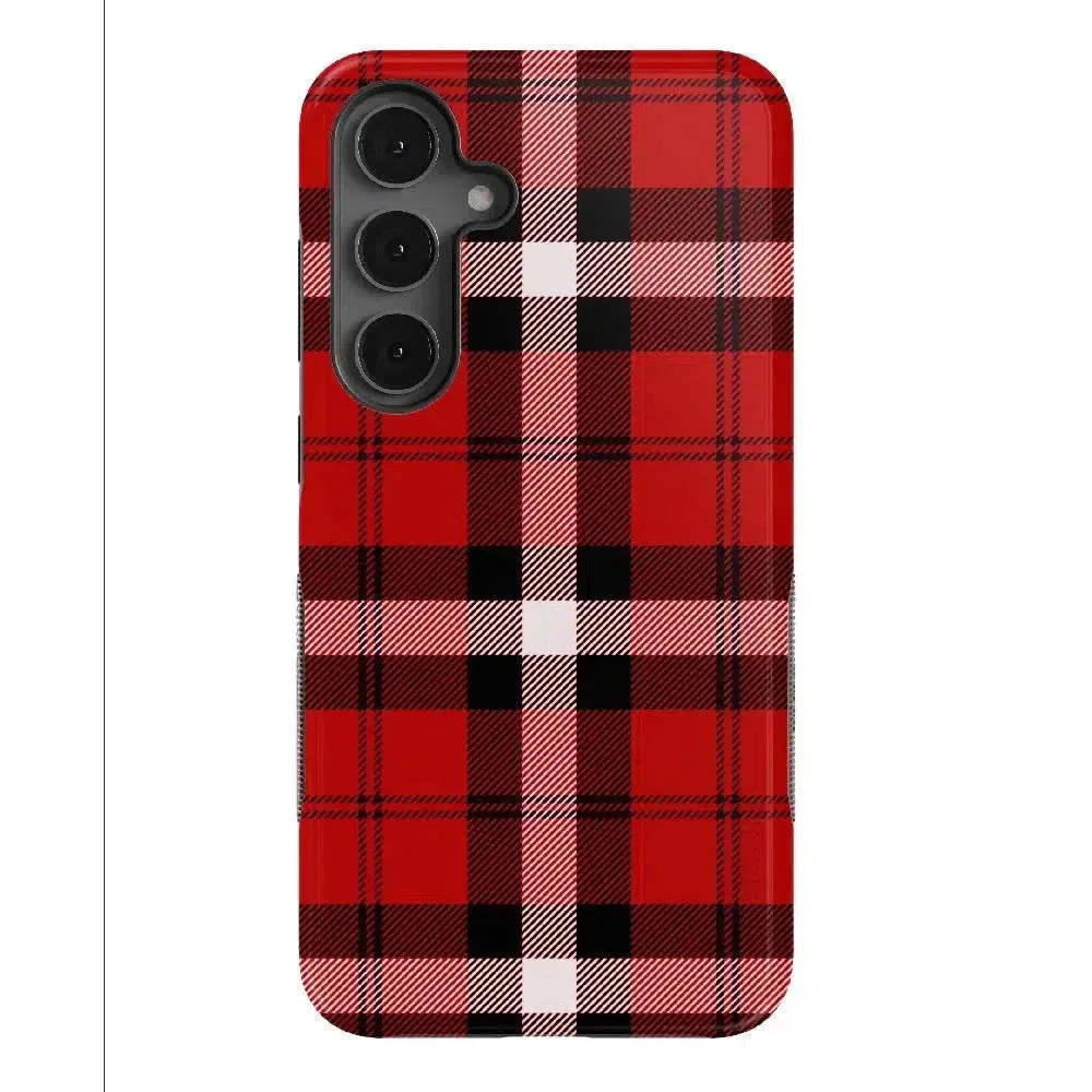 Flash Sale! As if! | Red Plaid Case  Dont Miss Out!