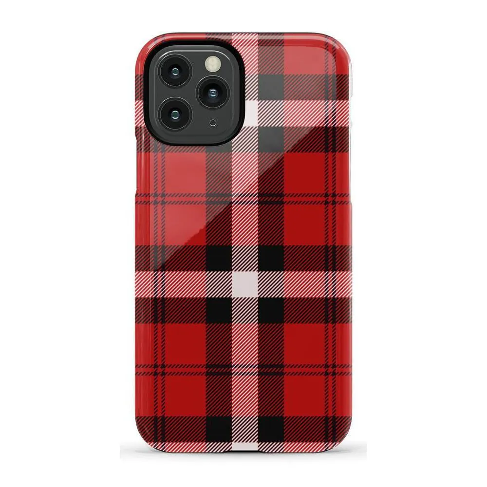 Flash Sale! As if! | Red Plaid Case  Dont Miss Out!