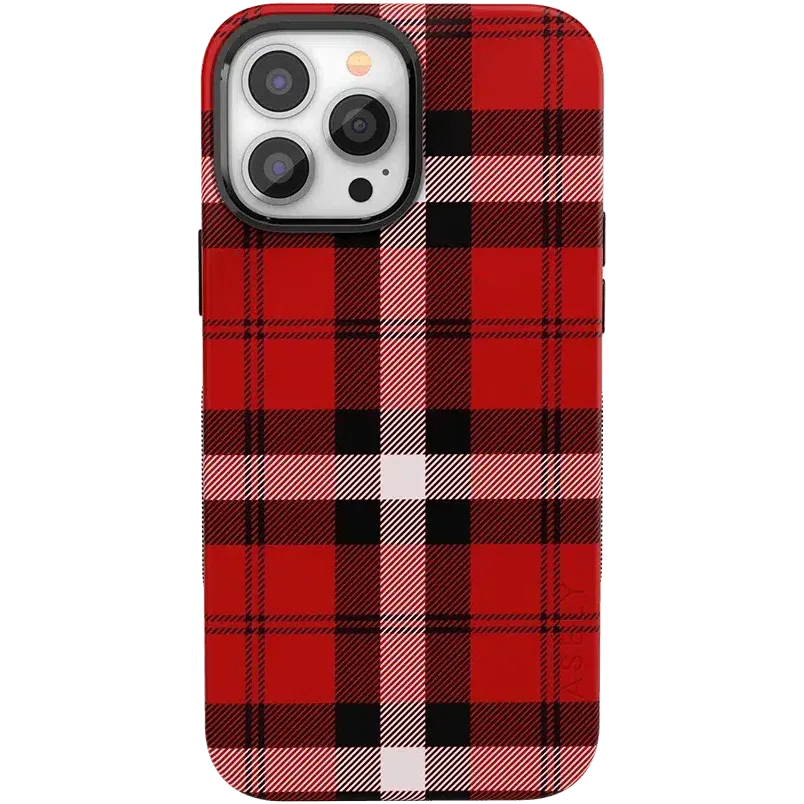 Flash Sale! As if! | Red Plaid Case  Dont Miss Out!