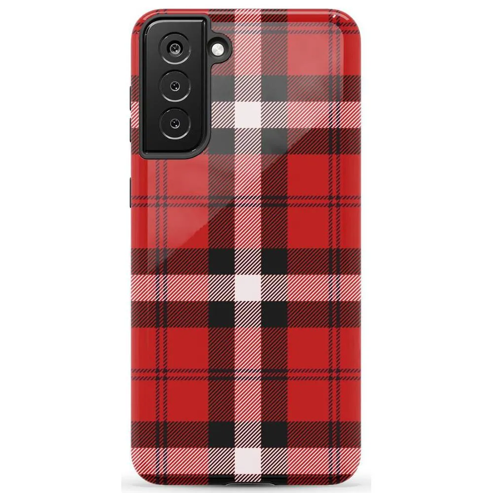 Flash Sale! As if! | Red Plaid Case  Dont Miss Out!
