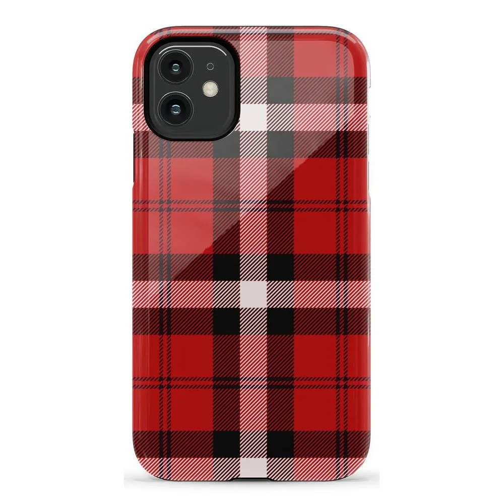 Flash Sale! As if! | Red Plaid Case  Dont Miss Out!