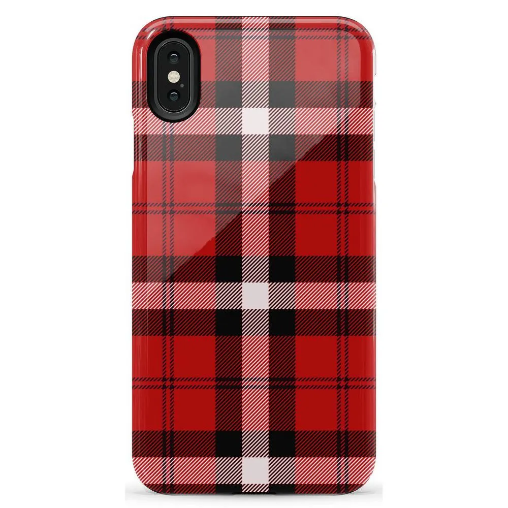 Flash Sale! As if! | Red Plaid Case  Dont Miss Out!