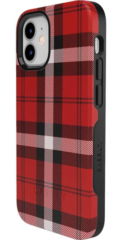 Flash Sale! As if! | Red Plaid Case  Dont Miss Out!
