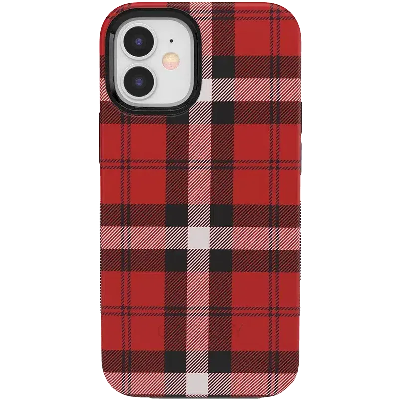 Flash Sale! As if! | Red Plaid Case  Dont Miss Out!