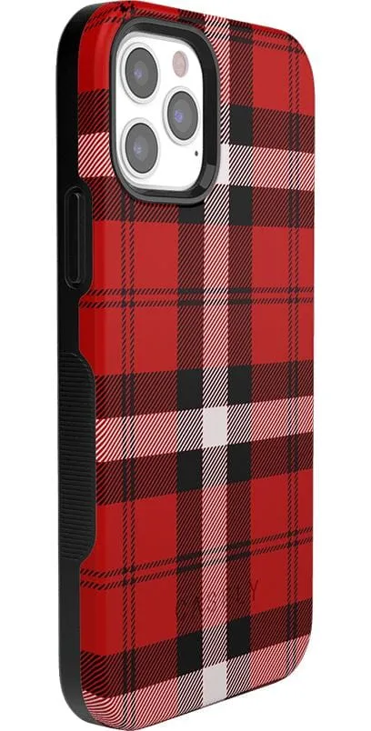Flash Sale! As if! | Red Plaid Case  Dont Miss Out!
