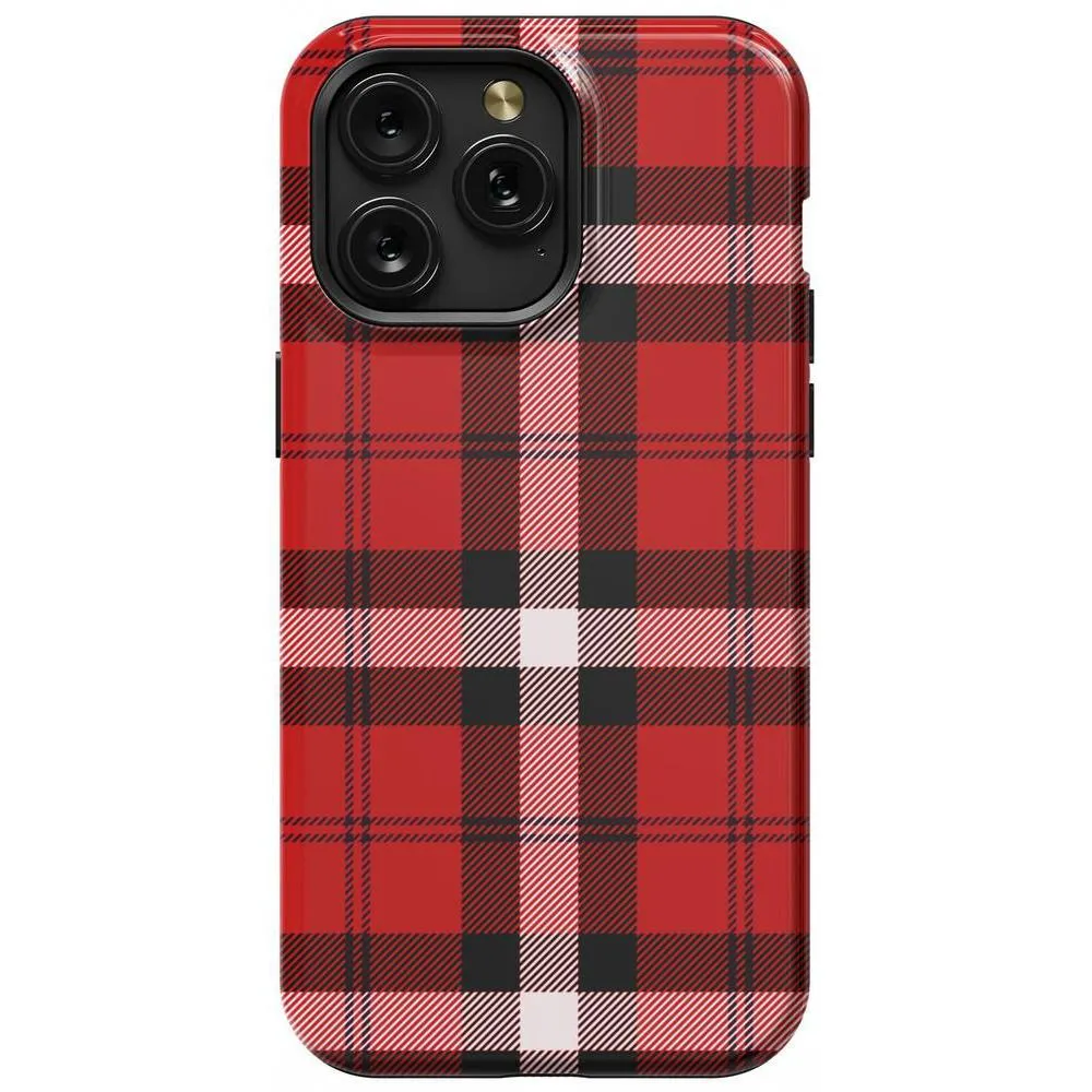 Flash Sale! As if! | Red Plaid Case  Dont Miss Out!