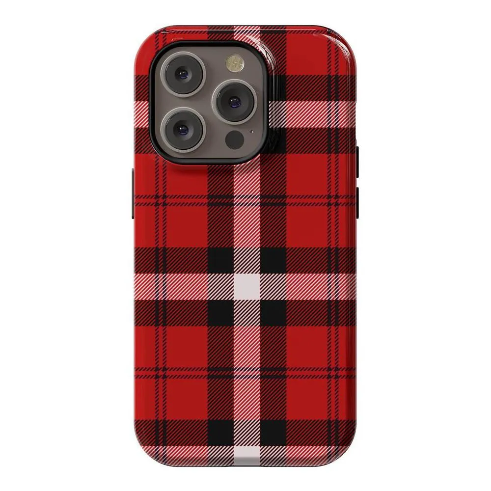 Flash Sale! As if! | Red Plaid Case  Dont Miss Out!