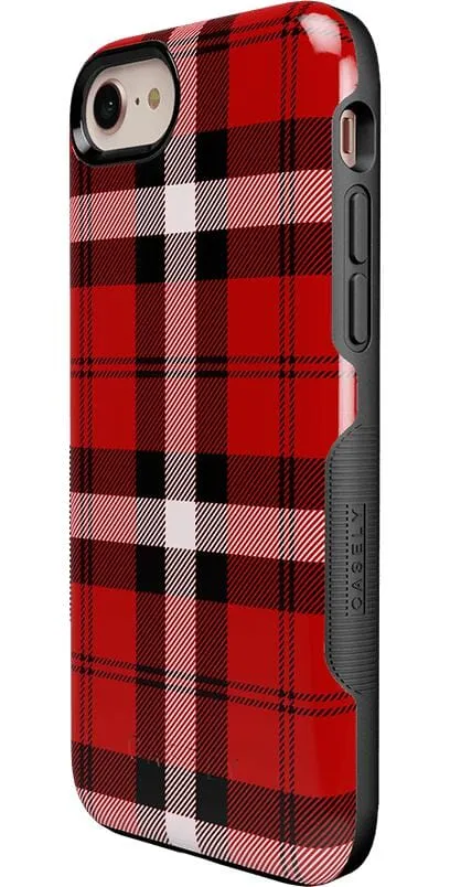 Flash Sale! As if! | Red Plaid Case  Dont Miss Out!