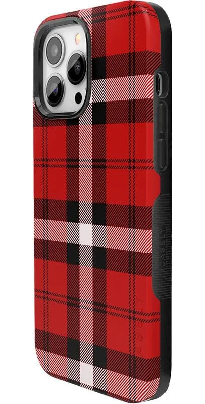 Flash Sale! As if! | Red Plaid Case  Dont Miss Out!