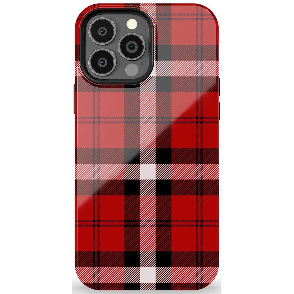 Flash Sale! As if! | Red Plaid Case  Dont Miss Out!