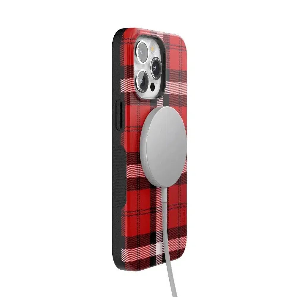 Flash Sale! As if! | Red Plaid Case  Dont Miss Out!