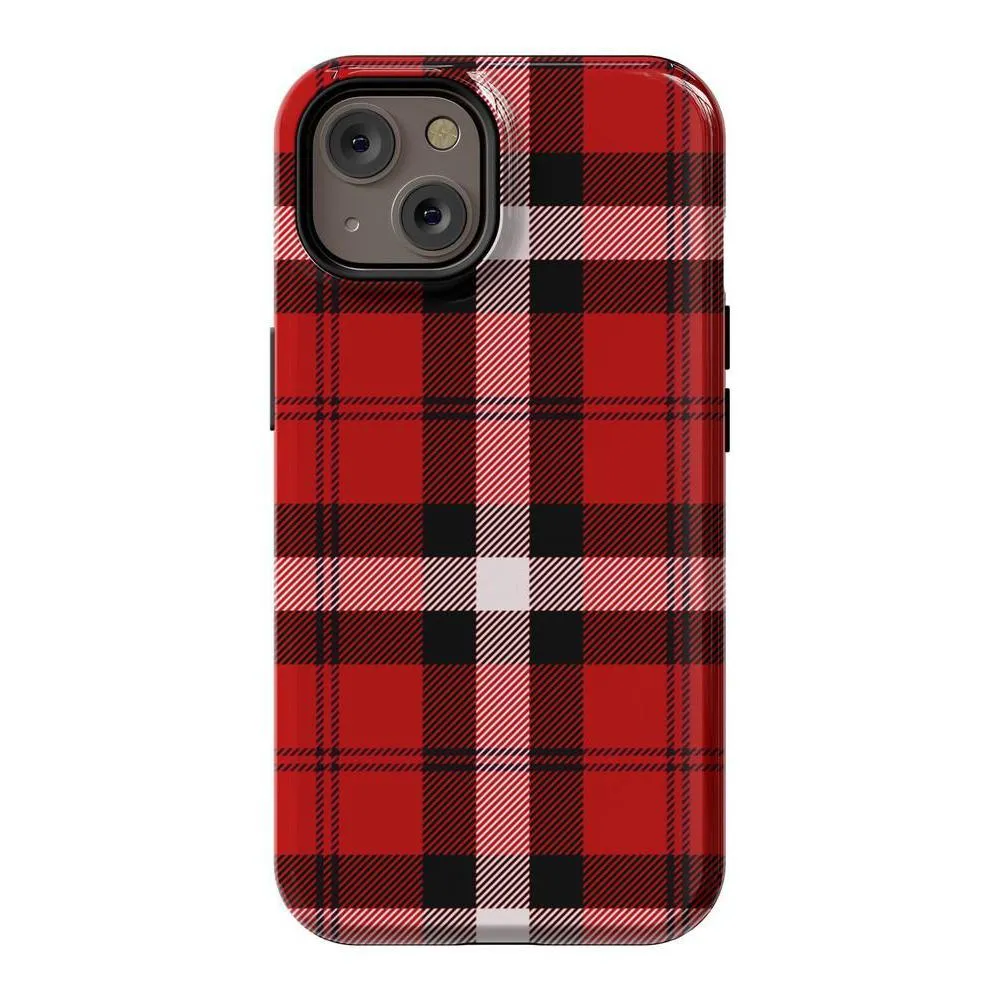 Flash Sale! As if! | Red Plaid Case  Dont Miss Out!