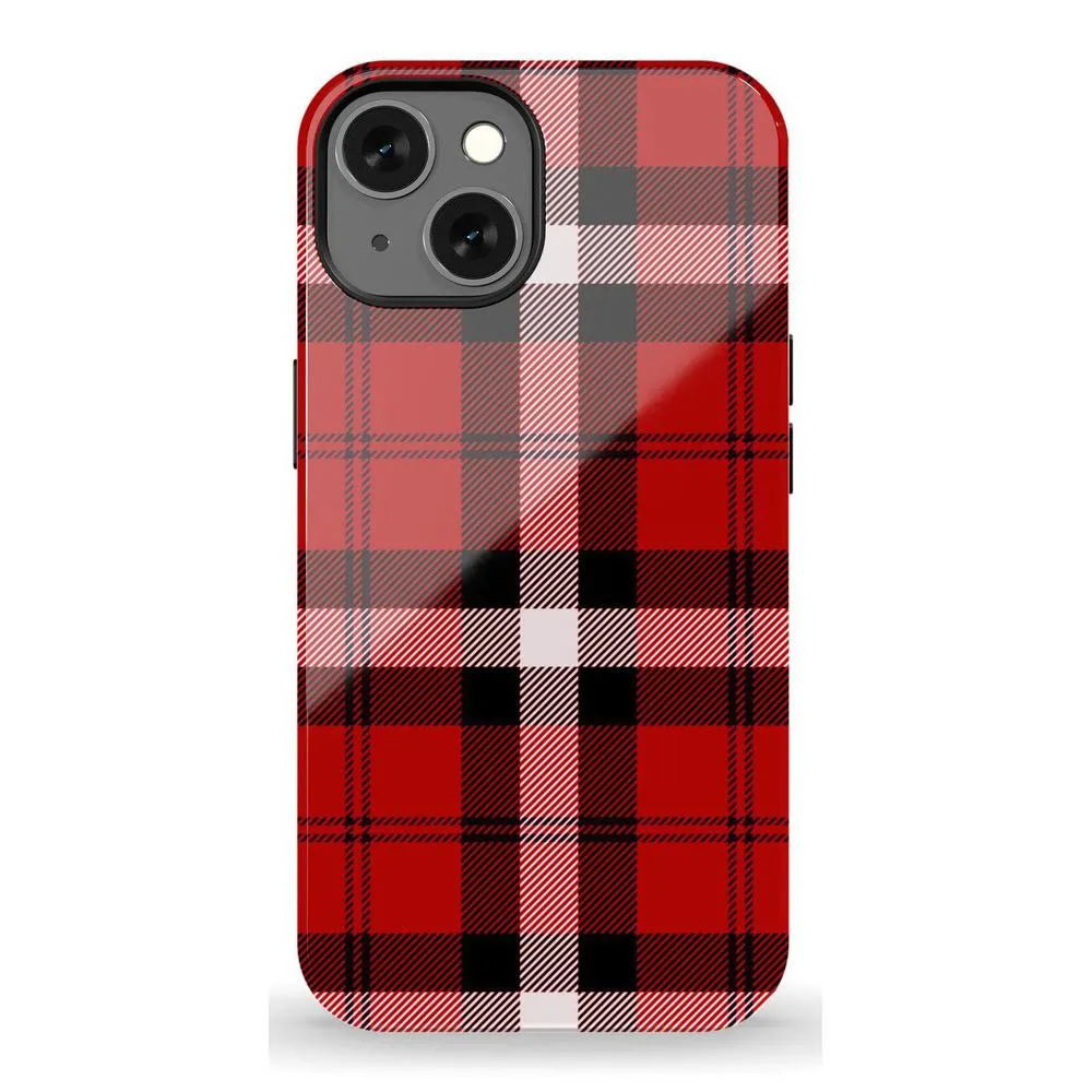 Flash Sale! As if! | Red Plaid Case  Dont Miss Out!