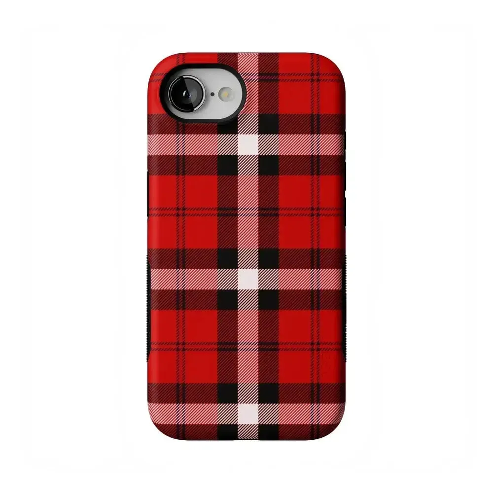 Flash Sale! As if! | Red Plaid Case  Dont Miss Out!