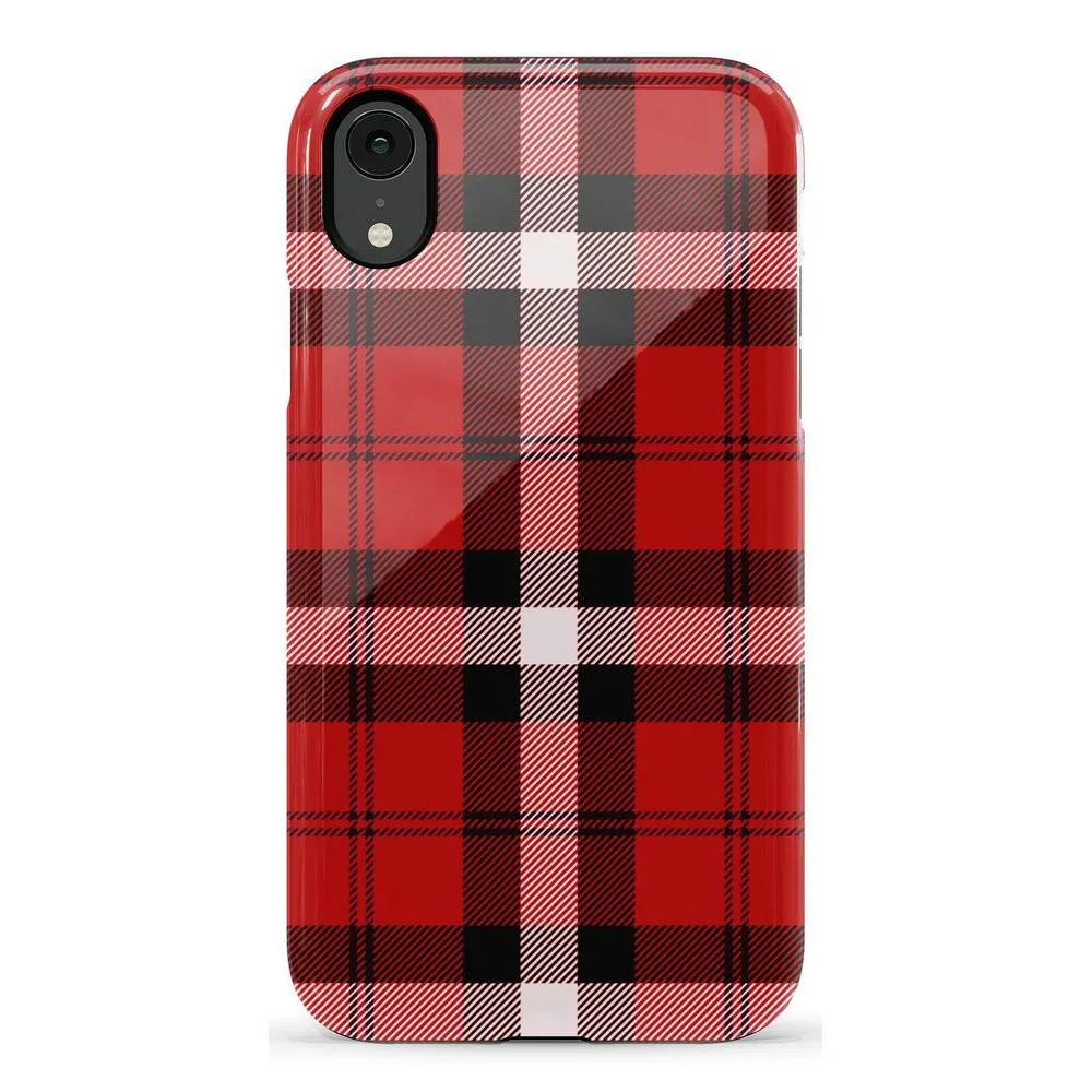 Flash Sale! As if! | Red Plaid Case  Dont Miss Out!