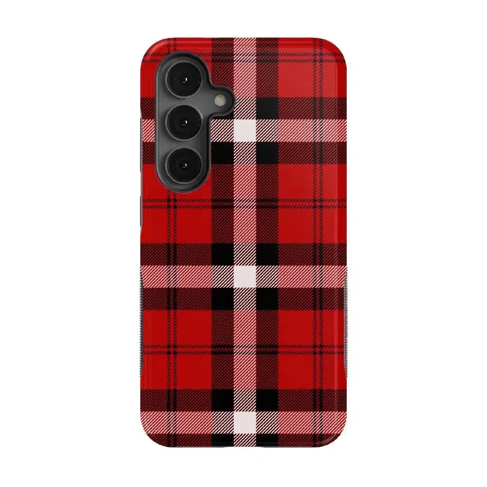 Flash Sale! As if! | Red Plaid Case  Dont Miss Out!