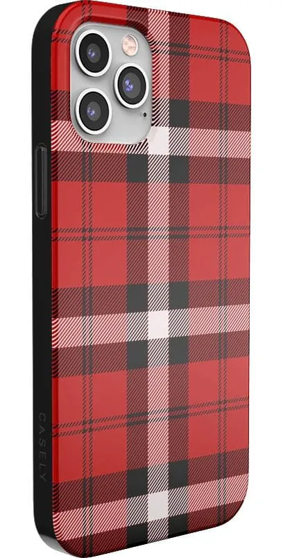 Flash Sale! As if! | Red Plaid Case  Dont Miss Out!