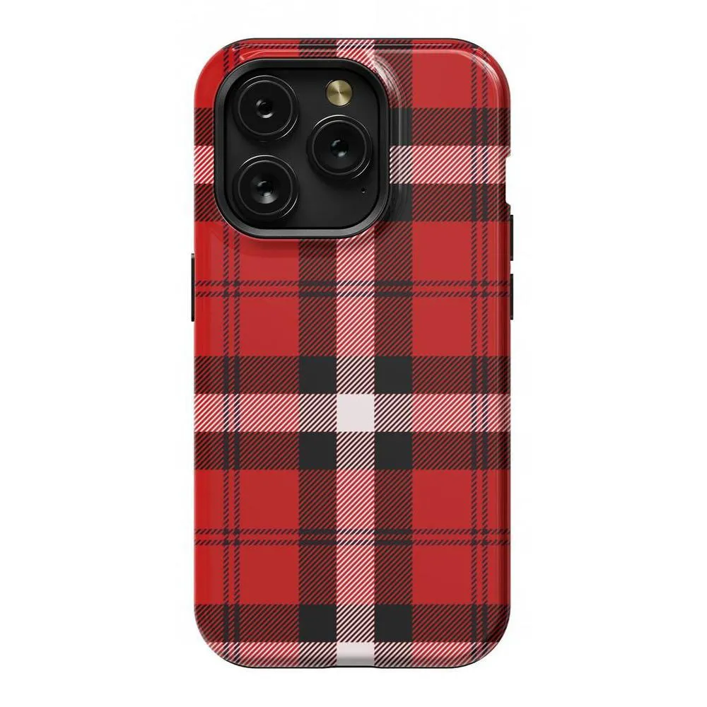 Flash Sale! As if! | Red Plaid Case  Dont Miss Out!