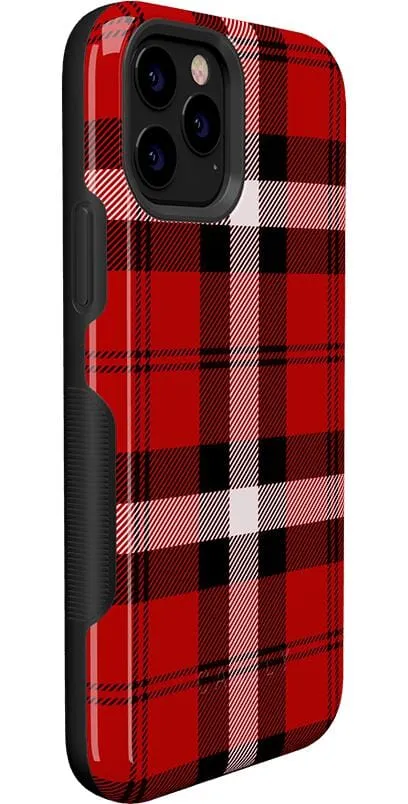Flash Sale! As if! | Red Plaid Case  Dont Miss Out!