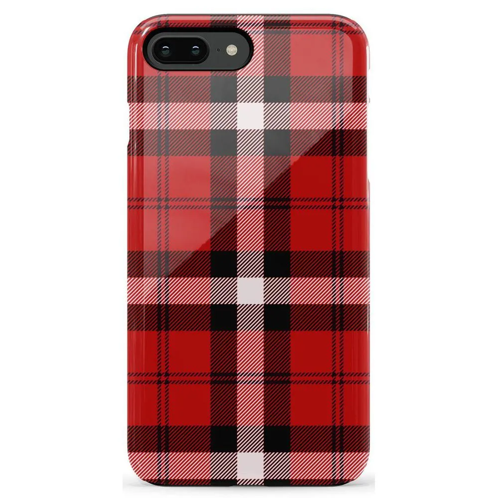 Flash Sale! As if! | Red Plaid Case  Dont Miss Out!