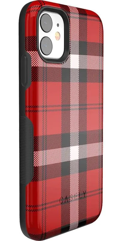 Flash Sale! As if! | Red Plaid Case  Dont Miss Out!