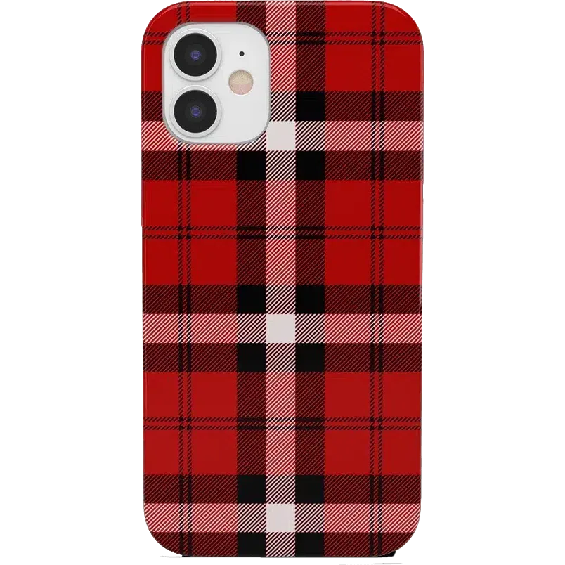 Flash Sale! As if! | Red Plaid Case  Dont Miss Out!