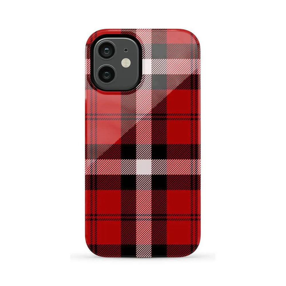 Flash Sale! As if! | Red Plaid Case  Dont Miss Out!