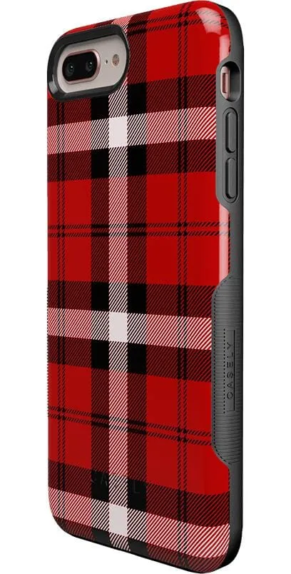 Flash Sale! As if! | Red Plaid Case  Dont Miss Out!