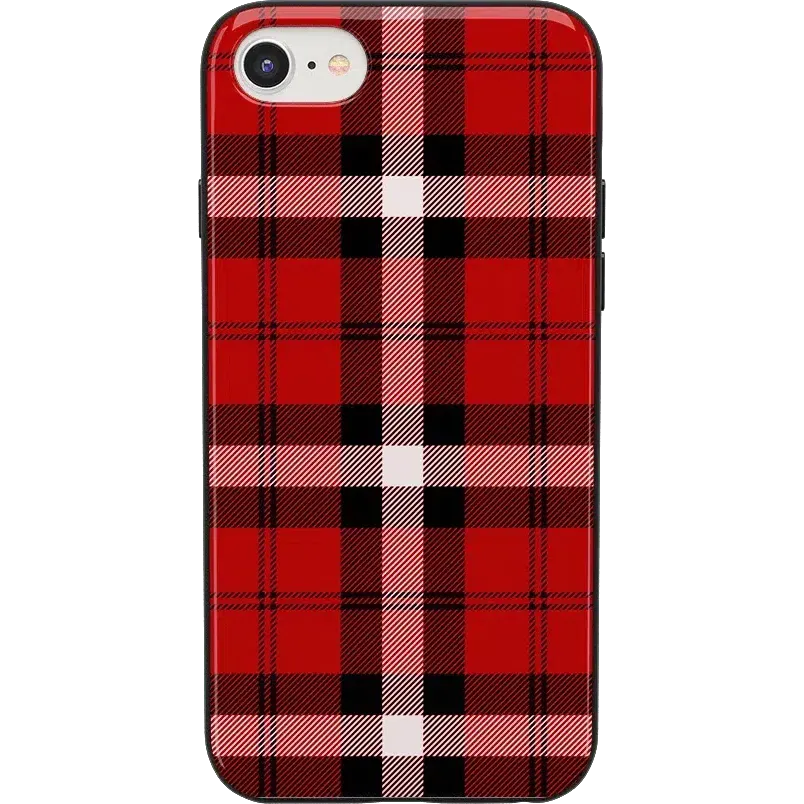 Flash Sale! As if! | Red Plaid Case  Dont Miss Out!