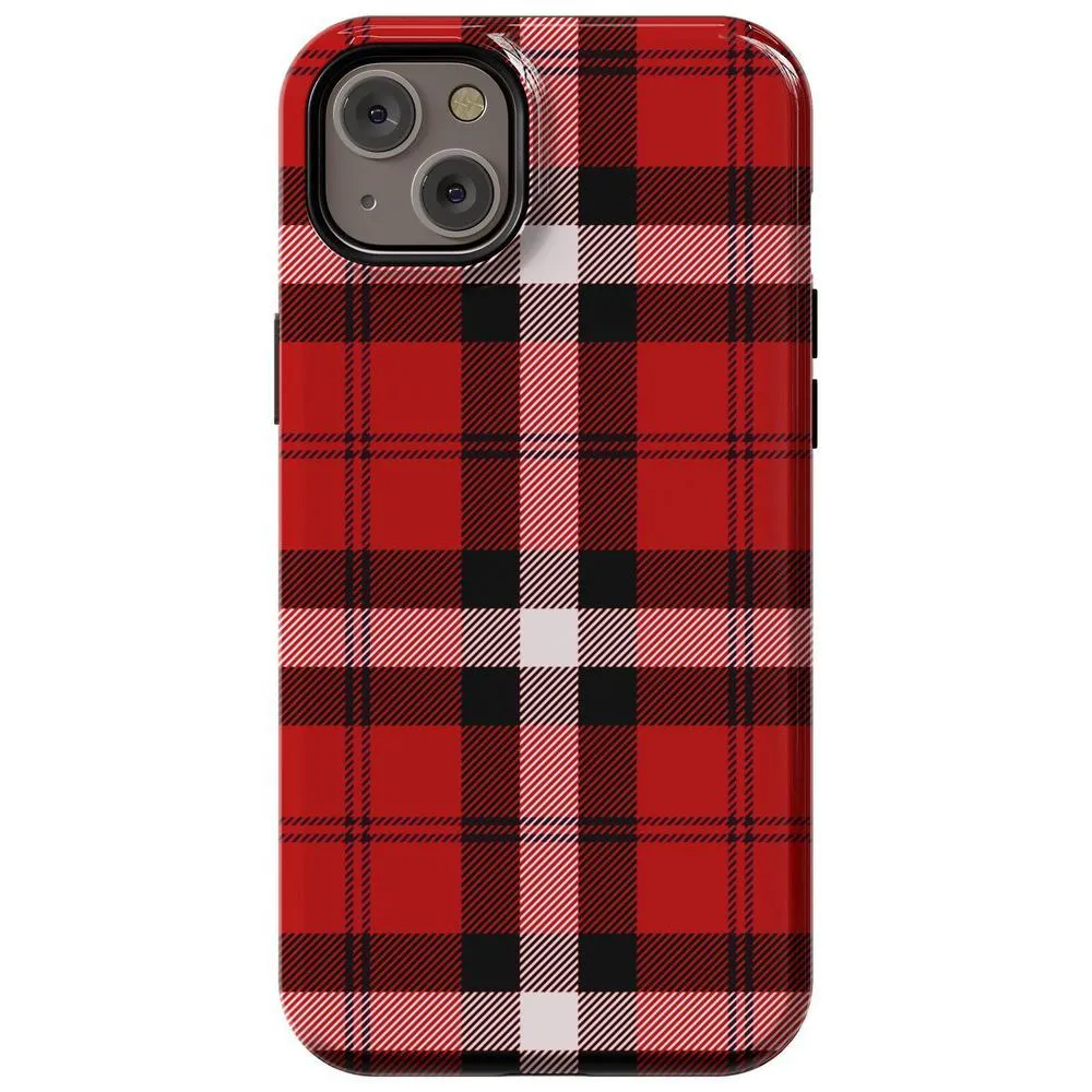 Flash Sale! As if! | Red Plaid Case  Dont Miss Out!