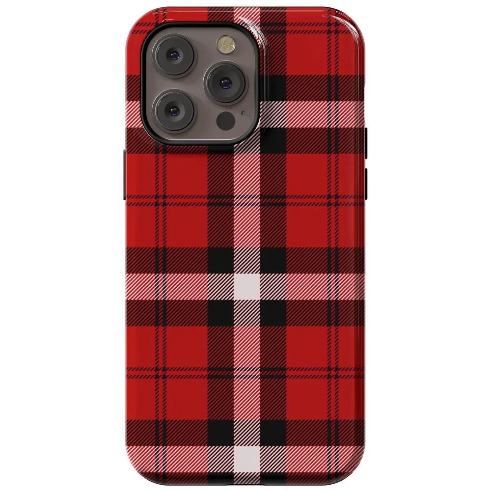 Flash Sale! As if! | Red Plaid Case  Dont Miss Out!