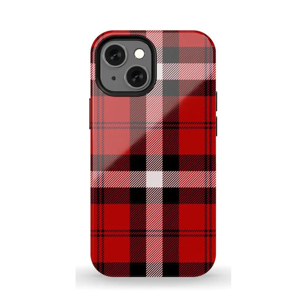 Flash Sale! As if! | Red Plaid Case  Dont Miss Out!