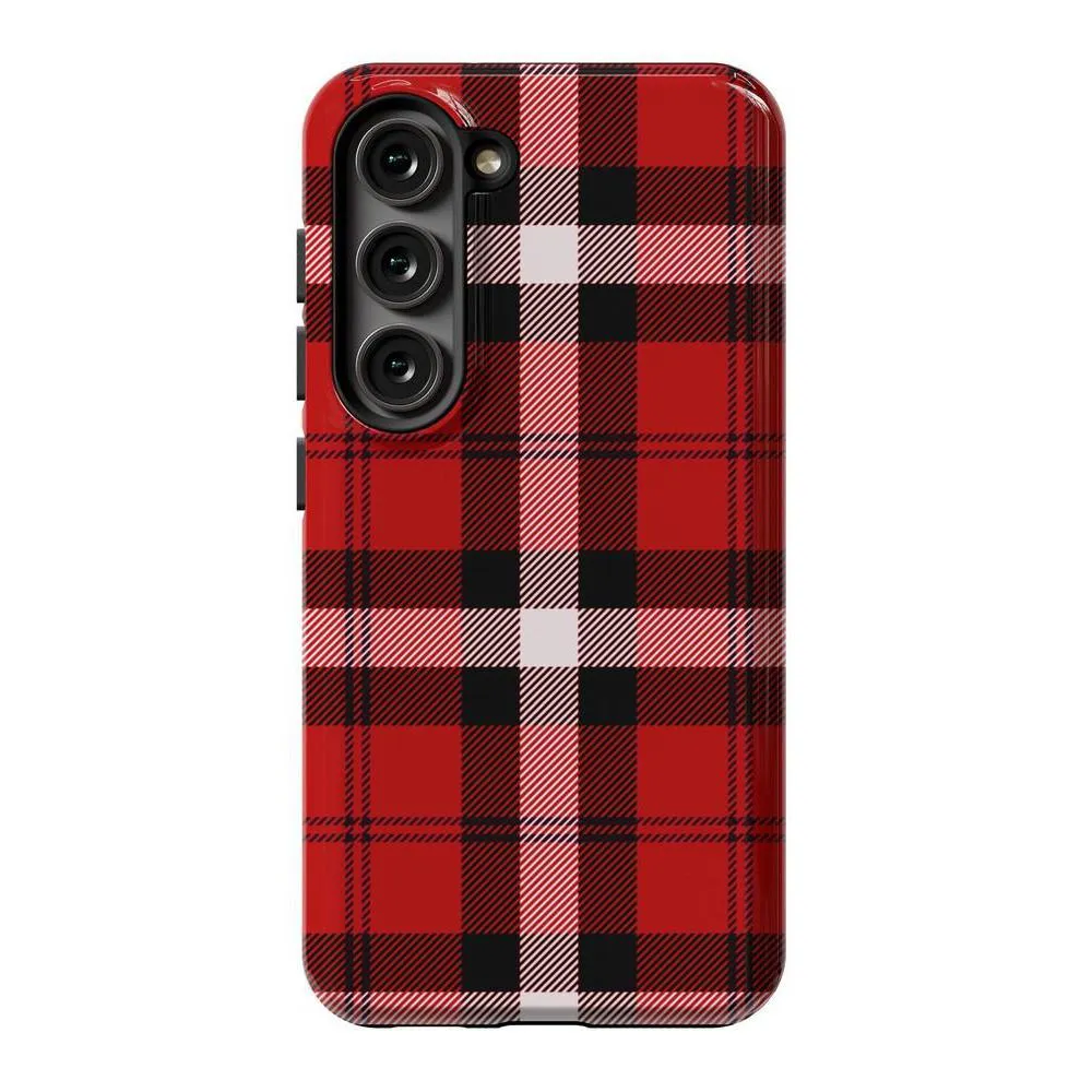 Flash Sale! As if! | Red Plaid Case  Dont Miss Out!