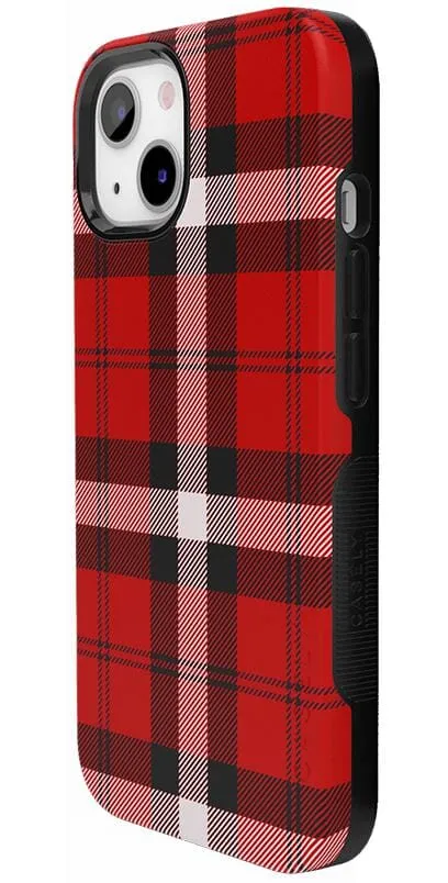 Flash Sale! As if! | Red Plaid Case  Dont Miss Out!