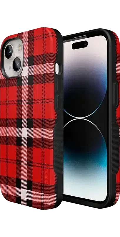 Flash Sale! As if! | Red Plaid Case  Dont Miss Out!
