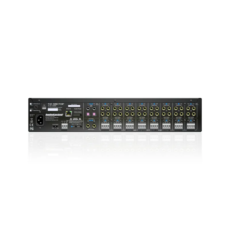 Flash Sale AudioControl The Director Model M6800 -16 Channel High-Power Network DSP Matrix Amplifier  Going Fast!