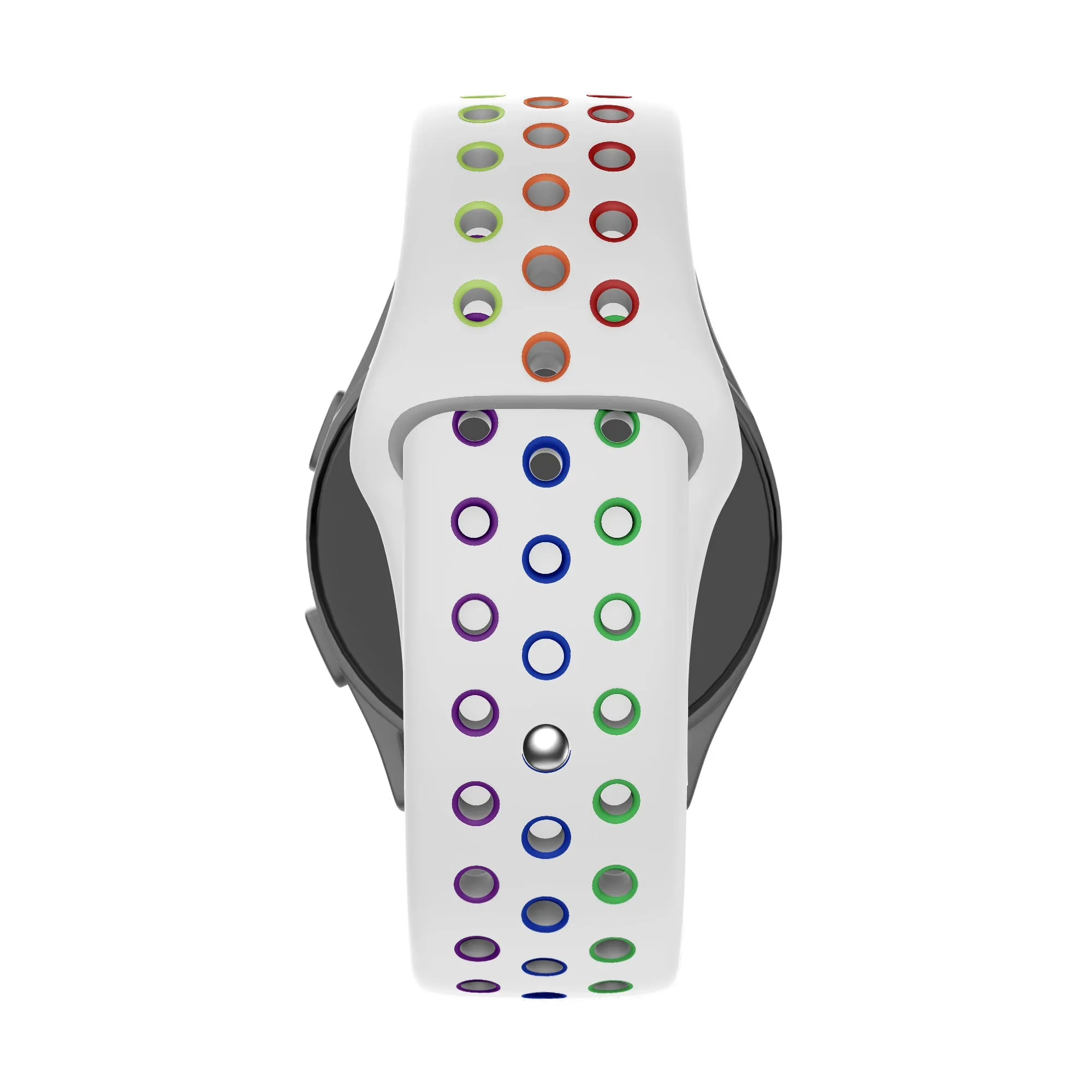 Flash Sale Bandz Amazfit GTS 2 Sport Strap 'Deluxe' (White/Rainbow)  Dont Miss Out!
