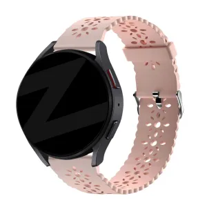 Flash Sale! Bandz Amazfit GTS 4 (Mini) Silicone Strap with Cutouts (Pink)  Going Fast!