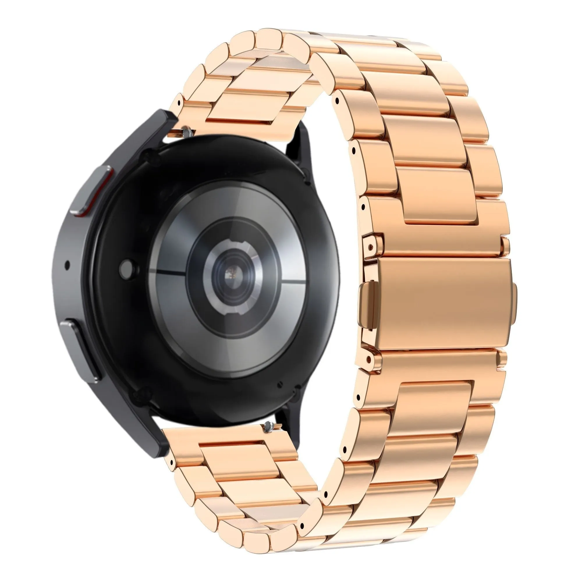 Flash Sale! Bandz Amazfit GTS 4 (Mini) Steel Strap 'Classic' (Rose Gold)  Last Chance!