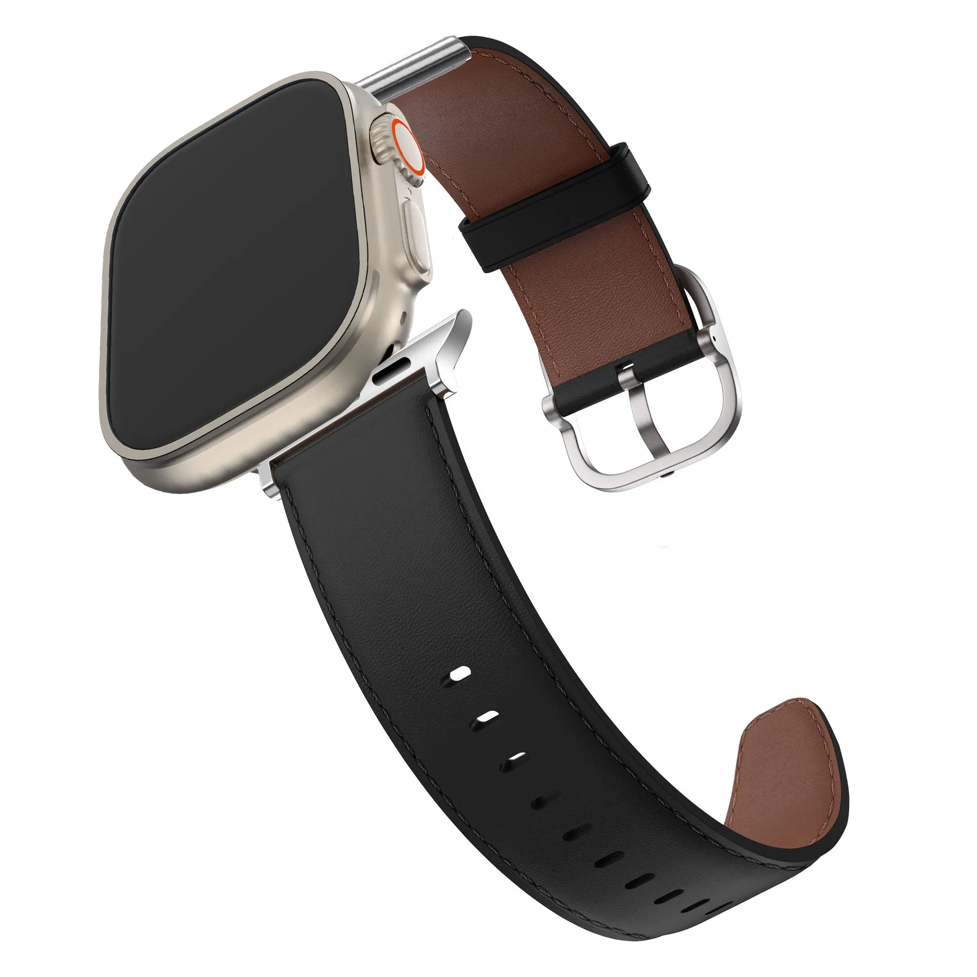 Flash Sale! Bandz Apple Watch Leather Strap 'Classic' (Black)  Almost Sold Out!