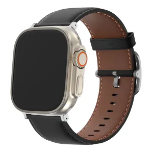 Flash Sale! Bandz Apple Watch Leather Strap 'Classic' (Black)  Almost Sold Out!