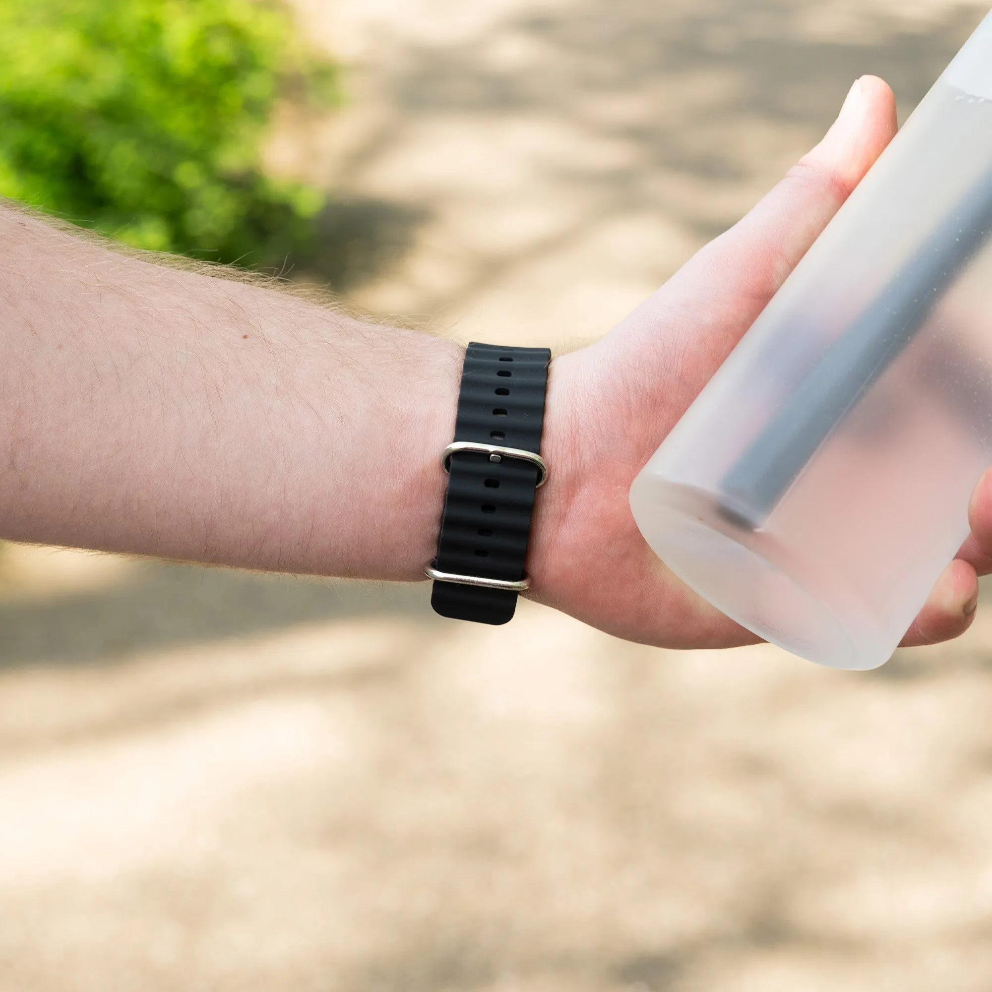 Flash Sale Bandz Apple Watch Ocean Strap (Black)  Today Only!