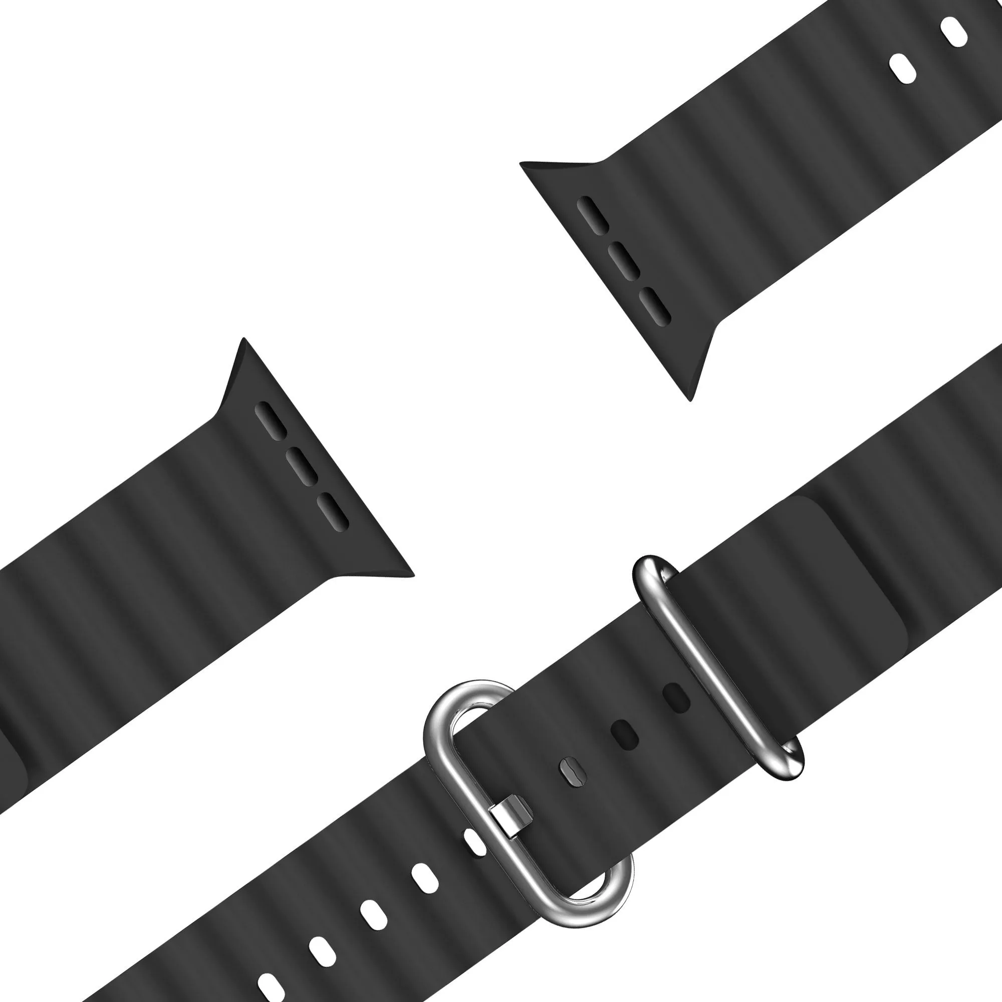 Flash Sale Bandz Apple Watch Ocean Strap (Black)  Today Only!