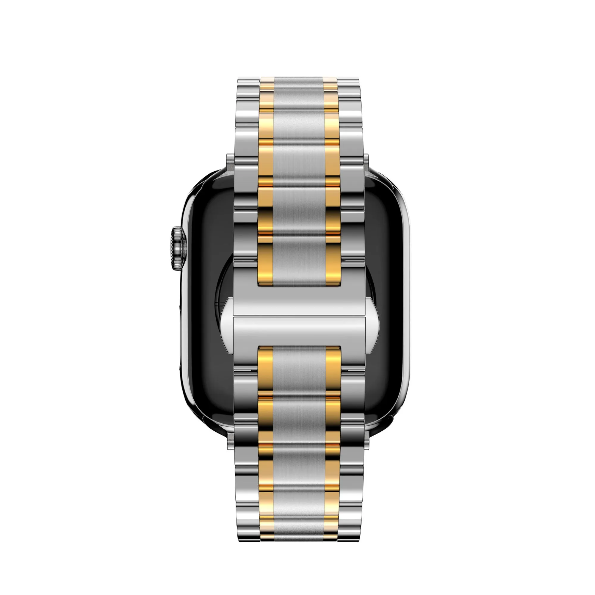 Flash Sale! Bandz Apple Watch Steel Link Band 'Deluxe' (Silver/Gold)  Limited Release!