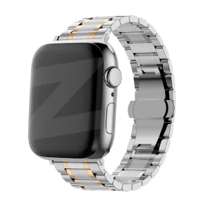 Flash Sale! Bandz Apple Watch Steel Link Band 'Deluxe' (Silver/Gold)  Limited Release!