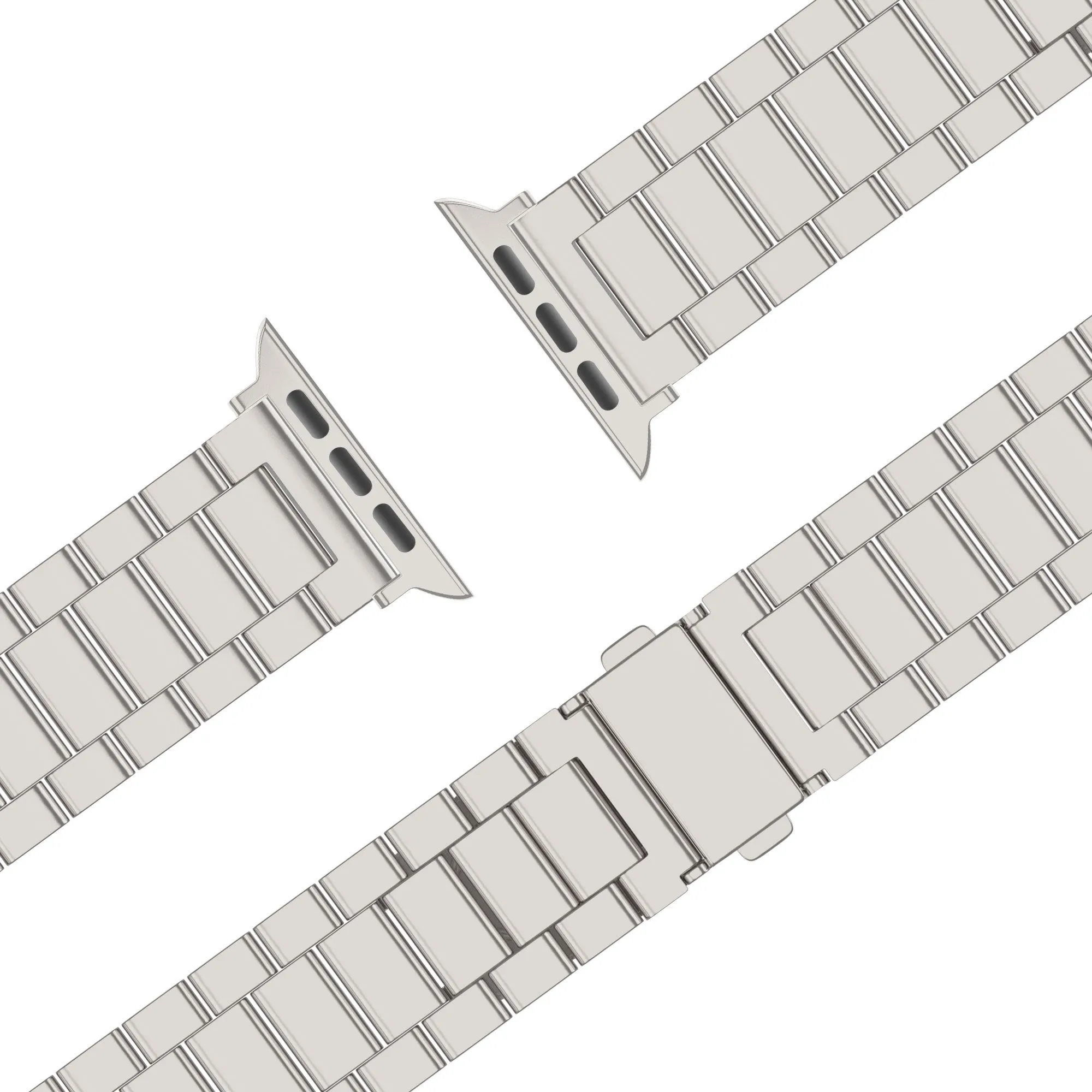 Flash Sale Bandz Apple Watch Steel Strap 'Classic' (Starlight)  Almost Sold Out!