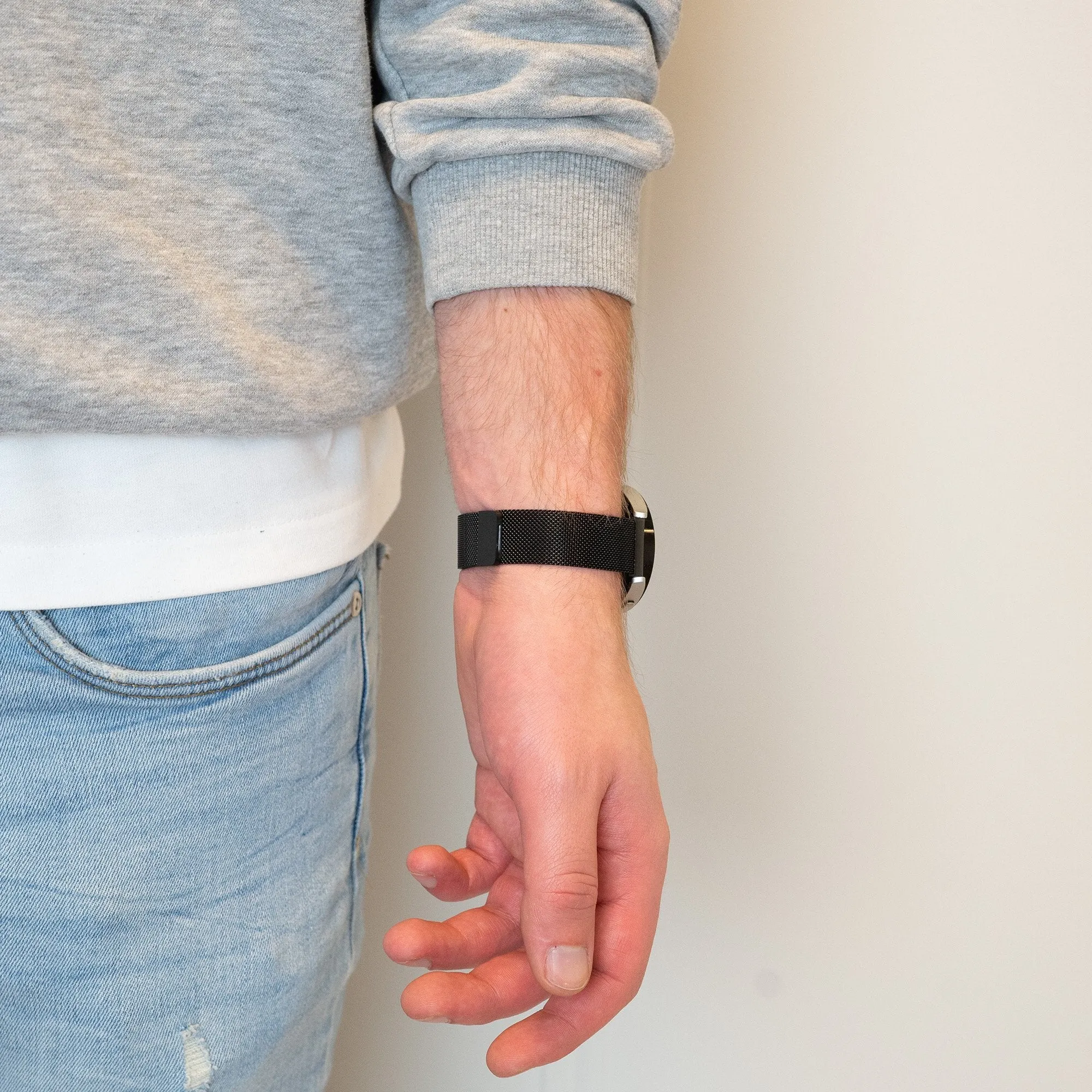 Flash Sale Bandz Redmi Watch 5 Active Milanese Loop Strap (Black)  Going Fast!