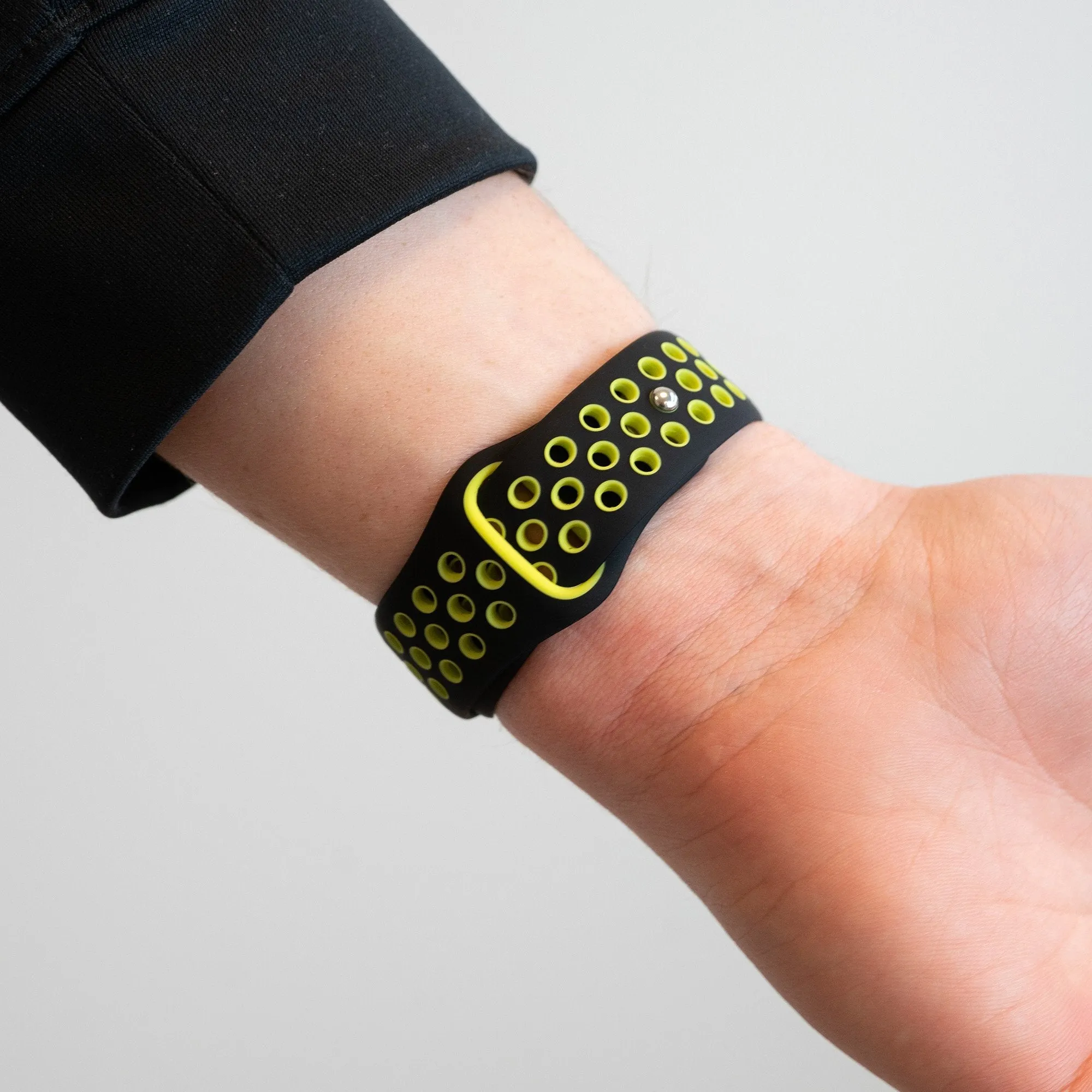 Flash Sale Bandz Redmi Watch 5 Active Sport Strap 'Deluxe' (Black/Yellow)  Limited Stock!