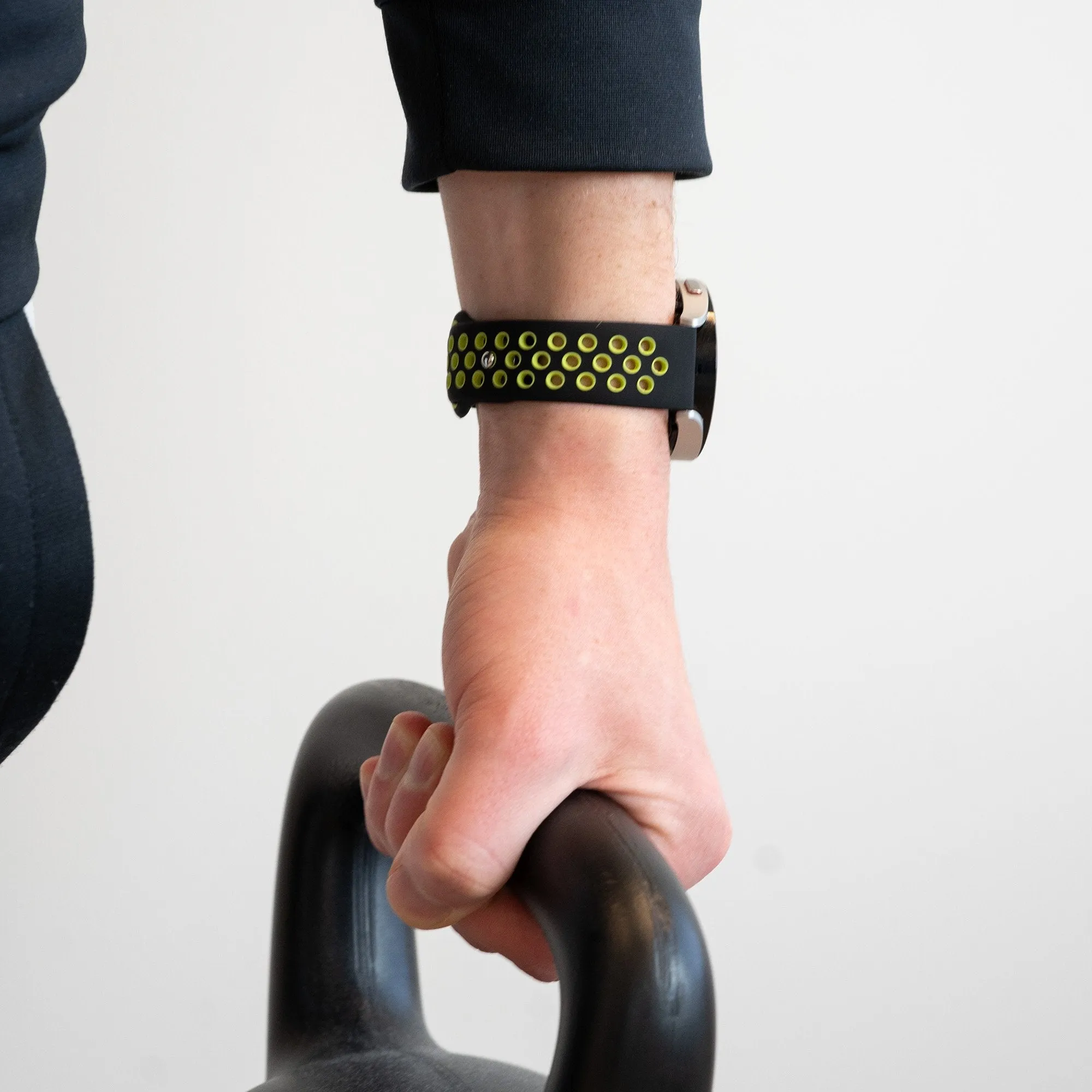 Flash Sale Bandz Redmi Watch 5 Active Sport Strap 'Deluxe' (Black/Yellow)  Limited Stock!