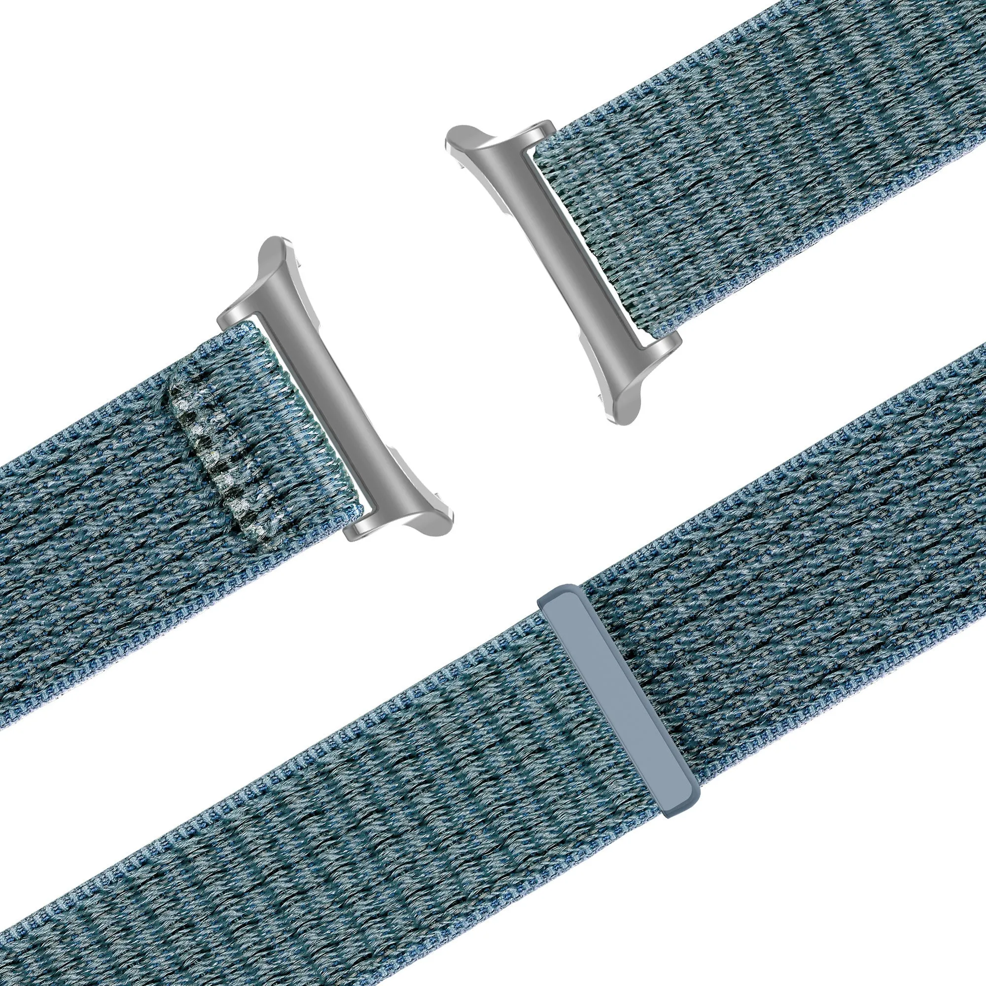 Flash Sale! Bandz Samsung Galaxy Watch Ultra Nylon Loop Strap (Bluegreen)  Going Fast!